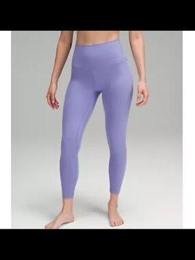 Lululemon High-Waist Lavender Leggings